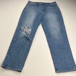 Lucky Brand  High Rise Mom Ankle Jean Drew Medium Wash Stretch Denim Size 10/30 Photo 13