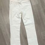 J Brand  White Jean Straight Leg Jeans, Size 24 Photo 8