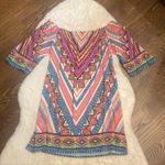 Flying Tomato Off The Shoulder Patterned Dress Photo 3