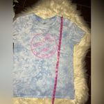 Vans  blue tie dye washed t shirt sz small Photo 3