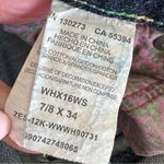 Wrangler Rock 47 by Wings Embroidered Ultra Low Rise Bootcut Jeans Sz 7/8 Photo 8