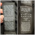 VERO MODA Aware Black White Sheer Camisole Long Trumpet Sleeve Tie Ruffle Large Photo 10