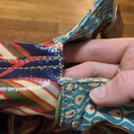 Fossil  Key-per Floral Patterned Tote with Brown Handles, Key Charm Photo 12