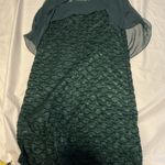 Connected Apparel  boat neck cape chiffon sleeve floral lace dress . Sophisticate Photo 5