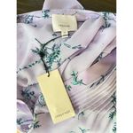 Cinq à Sept Cinq a Sept Jennings Floral Print Blouse Lilac Wine Multi Womens Size XS Photo 11