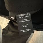 SPRWMN XS 100% Genuine Leather Women’s Stretch Black Mini Contemporary Skirt Photo 9