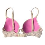 Victoria's Secret Victoria Secret Pink Bra Women 32A Nude Tan Pink Tee Shirt Bra Clasp Adjustable Photo 1