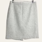 J.Crew  Mercantile Light Gray Wool Blend Classic Pencil Skirt Size 6 Photo 0