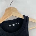 Abercrombie & Fitch  XS black sleeveless bodysuit Photo 3