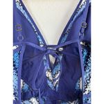 Becca by Rebecca Virtue Driftwood Crochet Show & Tell Plunge Women’s Size Large Photo 6