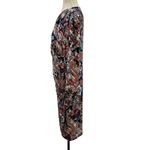 Peruvian Connection  Imari Faux Wrap Dress‎ Jersey Abstract Print Size XL Photo 7