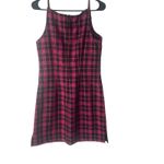 No Boundaries  Y2k 2000s Size M Vtg Pink‎ Plaid Emo Skater Punk Above Knee Dress Photo 4
