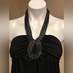 BCX BXC Cocktail, Halter Top Stretch Black Dress Size Small Good Condition. Photo 1