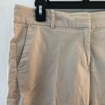 Ann Taylor Shorts Khaki (Cream-Tan) Boardwalk Bermuda Length Shorts Sz 8 EUC Photo 2