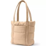 Lands' End  Wanderweight Ultralight Packable Tote Bag Desert Tan Shine Photo 1