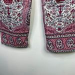 Antik Batik Quilted Cotton Voile Paisley Tajar Ankle Cargo Pants Trousers S 38 Photo 11