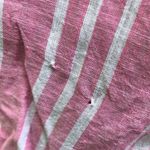 Nautica  Pink & White Striped Tie Waist Top S NWT Photo 11