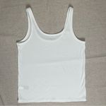 Old Navy  | White First-Layer Ribbed Scoop-Neck Tank Top | XL Photo 4