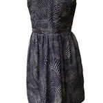 Devlin Dress Size Small Strapless Blue White Quilted Smocked Mini from Nordstrom Photo 0