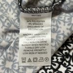 Ellen Tracy  Pajama Set Black and White Shirt and Shorts Size 1X New Photo 3