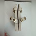 Larroudé Milan Slide In Ivory Leather 9.5 ivory leather Photo 9