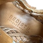 Bed Stu EUC  Leather Claire Caged Sandals Tan Size 8 Photo 9