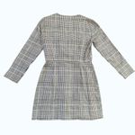 ZARA TRF Gray Double Breasted Plaid Collection - M EUC Photo 10