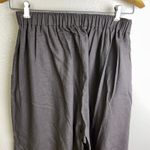 Farmhouse Frocks Poppy Wide Leg Pants Womens Medium Taupe Elastic Amish NWT Gray Photo 5