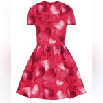 NWOT Valentino heart print dress SIZE 6 Red Photo 4