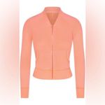 SKIMS  Terry Zip Up Sweater Sweatshirt Limited Edition Collectible Orange NWT Photo 2