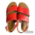 Franco Sarto Orange “Joan” Sandals in Size 7M Photo 0