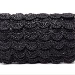 NWT Mar y Sol Lizzie Handmade Raffia Clutch Bag Grey Gray Blue Photo 0