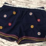 Madewell  Floral Embroidered Pull-On Elastic-Waist Shorts Photo 4