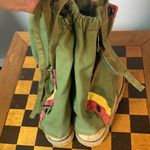 L.A.M.B. 🚫SOLD🚫By Gwen Stefani Suede & Cotton Boots Size 6 Photo 6