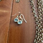 Necklace and earrings layers set Gold Photo 2