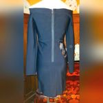 BCBGMAXAZRIA NWT  Black Off-Shoulder Bodycon Dress Photo 2