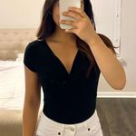 Black short sleeve bodysuit Photo 0