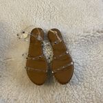 Falls Creek  Womens Sandals Size 10 Clear Straps with Silver Studs Brand New Photo 1