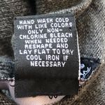 Willi Smith  keyhole scoop neck embellished sweater pullover gray long sleeve Photo 3