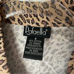 Rafaella Vintage 90s  Cheetah Leopard Print Tie Front Sleeveless Top 8 Photo 1