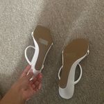 Dream Paris White straps wedge heels Photo 5