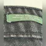 Wild Fable Women's Black Denim High Rise Frayed Hem Bermuda Jean Shorts 0 Photo 8