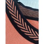 Misook  Women's Small Orange Knit Sleeveless Top Shell Corp Career Clean Girl Photo 2