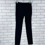 Theory  Becker High Waist Zip Leggings in Black Size 4 Photo 5