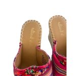 NWOB Altar’d State Hesper Red Multi Wedge Sandal SZ 8.5. Boho/ Tribal / Fabric Photo 4