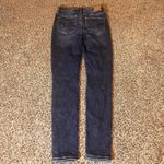 American Eagle  Women Super Hi Rise Jegging Dark Wash Ripped Jeans Size 4 Photo 7