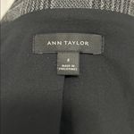 Ann Taylor  Menswear Gray Plaid Belted Blazer Photo 7