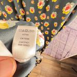 Loft  Hunter Green Floral Dress size Large Photo 5