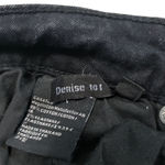 Dr. Denim Jeans Makers Size 29 27x30 Denise 101 Skinny Jeans Moto Ankle Zip Black Denim Pants Photo 6