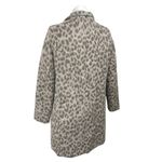 Old Navy Women's Beige Gray Leopard Soft-Brushed Cardigan Coat Jacket Size XS Photo 3